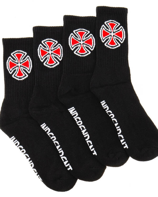 Independent Og Cross Socks 4pk for Mens
