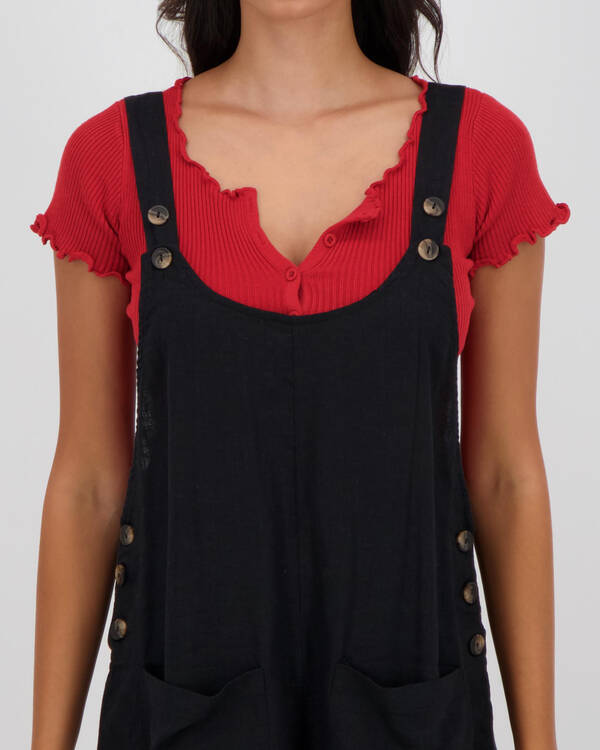 Rusty Troublemaker Overalls for Womens