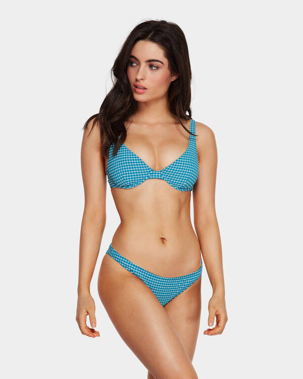 Billabong Surf Check Bikini Bottom for Womens