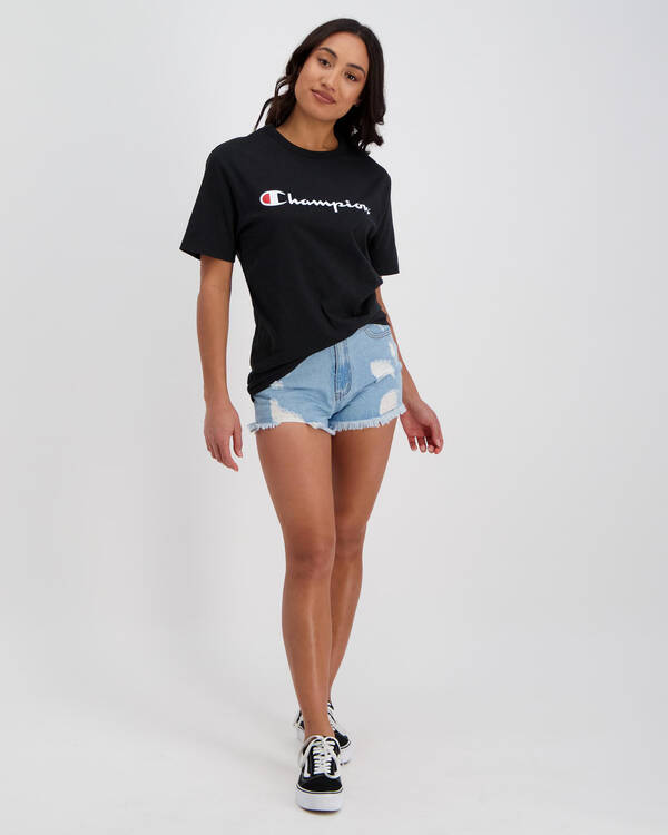 Champion Logo T-Shirt for Womens