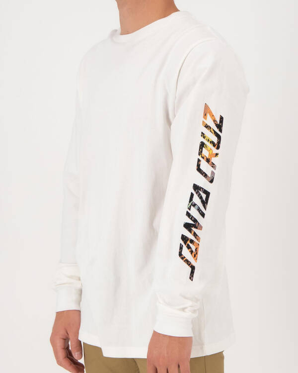 Santa Cruz Hand Splatter Long Sleeve T-Shirt for Mens