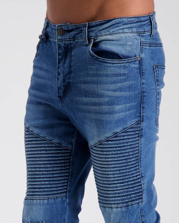 Lucid Grid Jeans for Mens