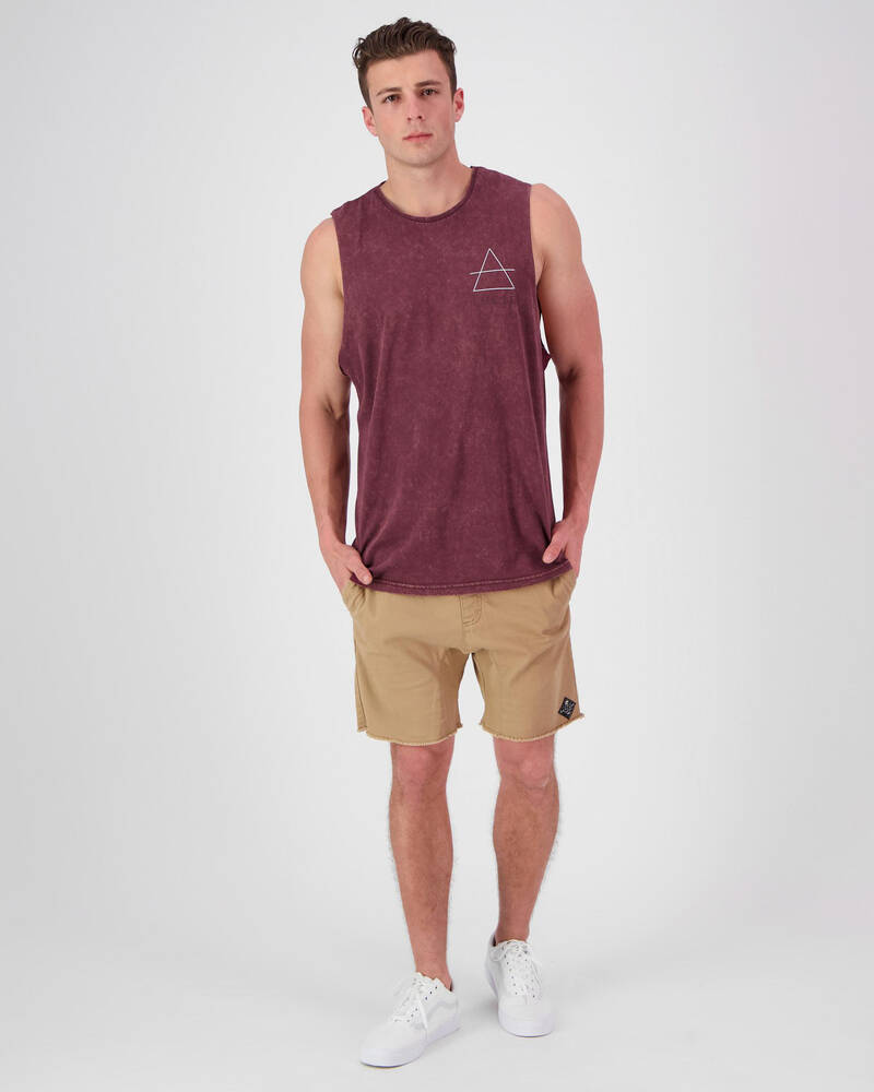 Lucid Geomet Muscle Tank for Mens