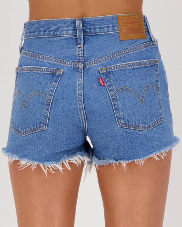 Levi's 501 High Rise Shorts for Womens