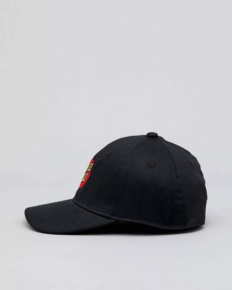 Santa Cruz Boys' Classic Dot Elastic Cap for Mens