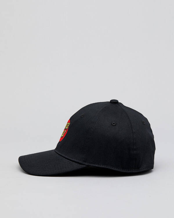 Santa Cruz Boys' Classic Dot Elastic Cap for Mens