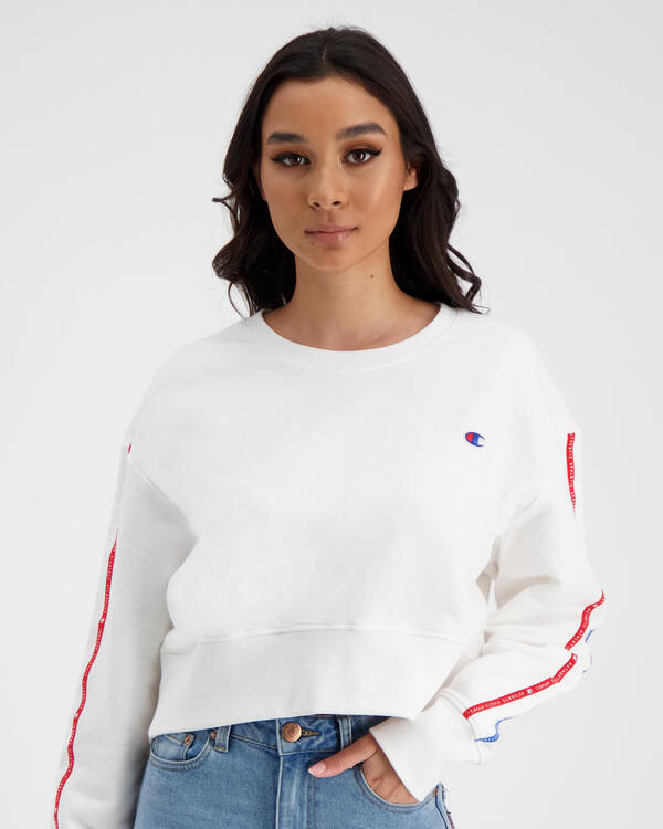 Champion ID Collection Tape Sweatshirt for Womens