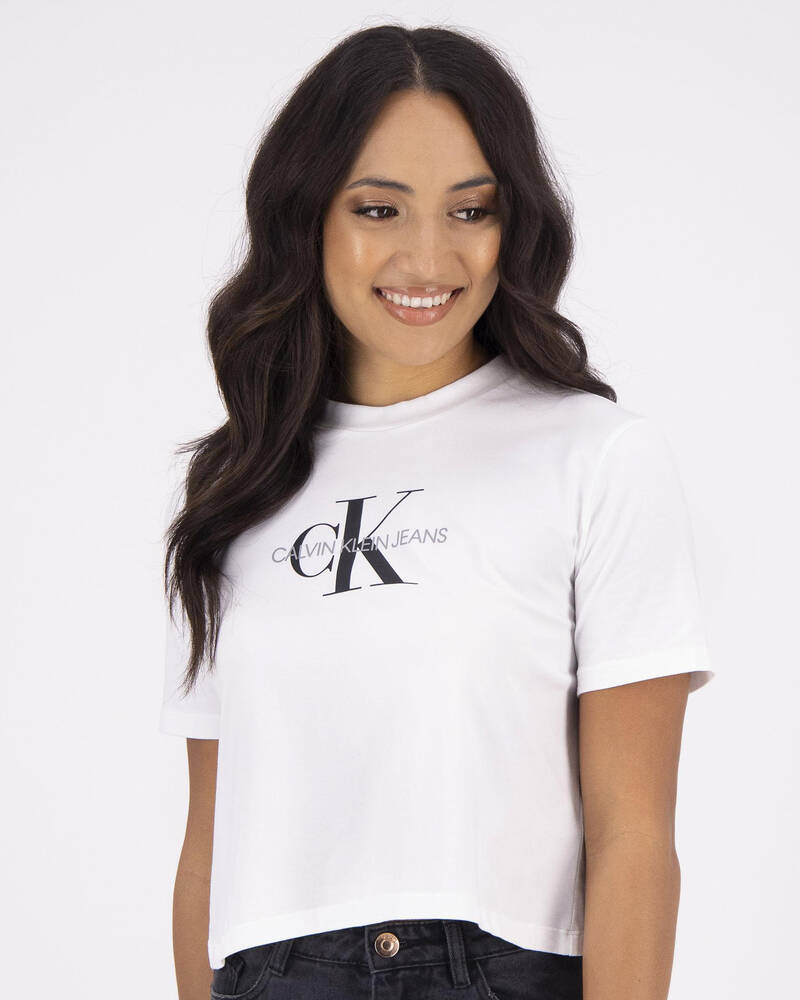 Calvin Klein Jeans Monogram Modern T-Shirt for Womens