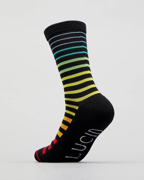 Lucid Rainbow Road Socks for Mens