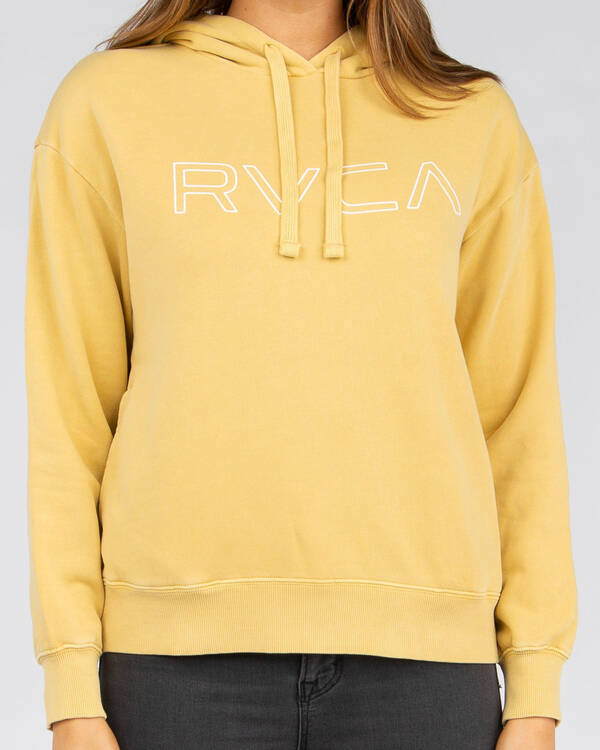 RVCA Keyline Pigment Hoodie for Womens