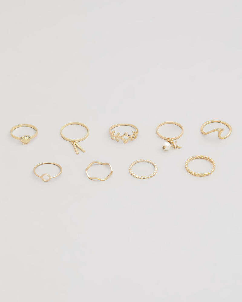 Karyn In LA Abelia Ring Pack for Womens