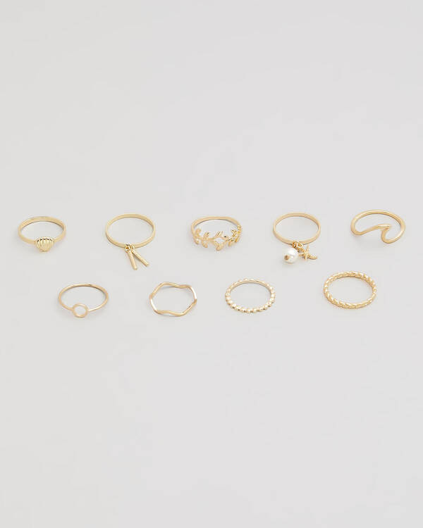 Karyn In LA Abelia Ring Pack for Womens