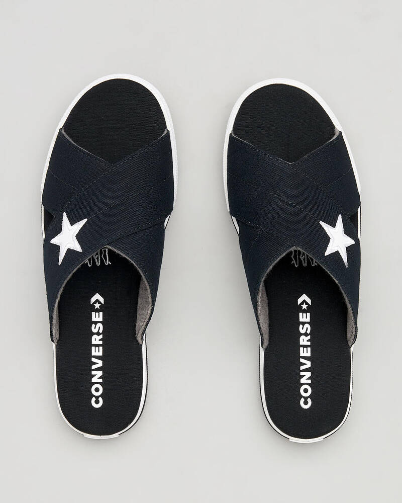 Converse One Star Slide Sandals for Womens