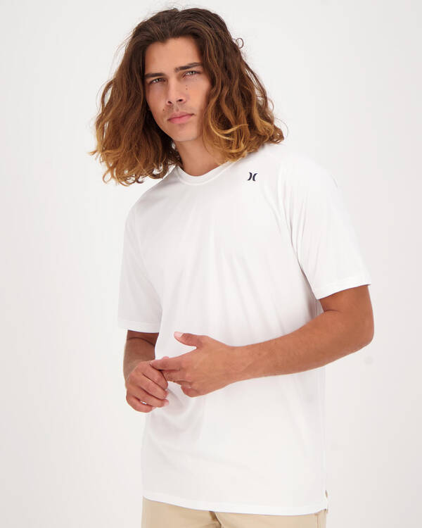Hurley Quick Dri Rash Vest for Mens