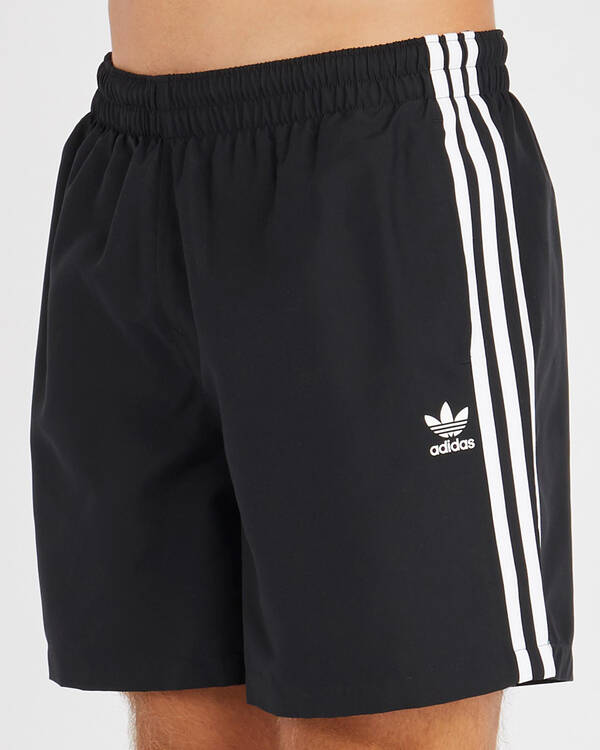 Adidas 3 Stripe Swim Shorts for Mens
