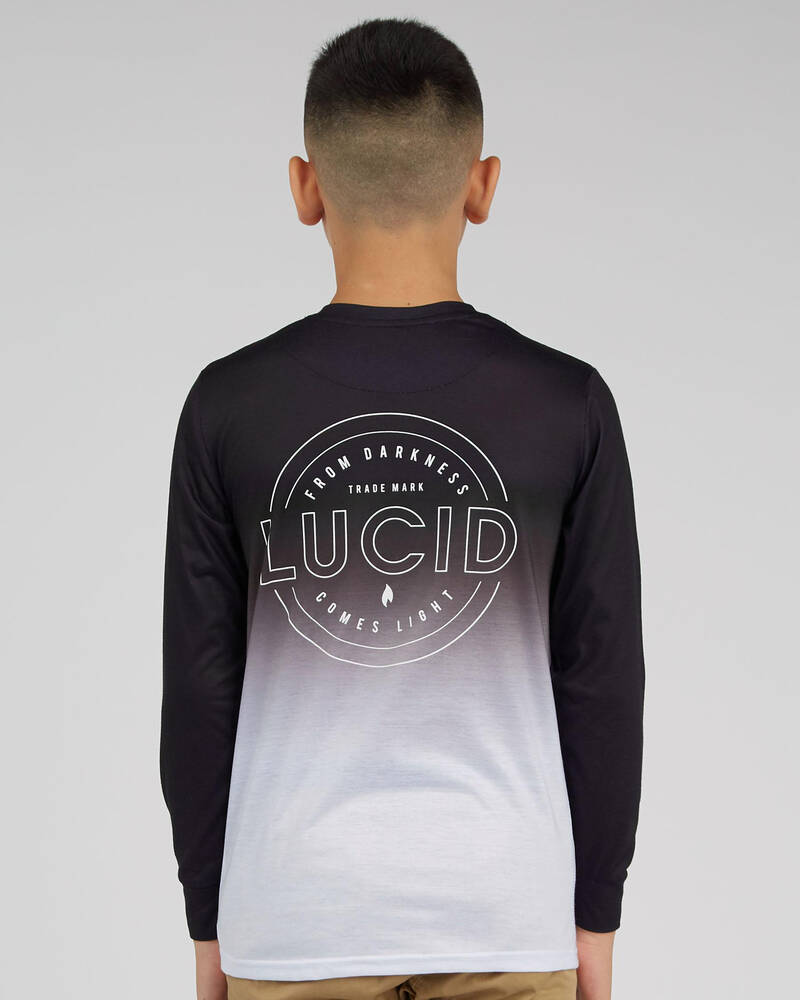Lucid Boys' Glow Long Sleeve T-Shirt for Mens