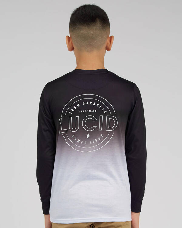Lucid Boys' Glow Long Sleeve T-Shirt for Mens