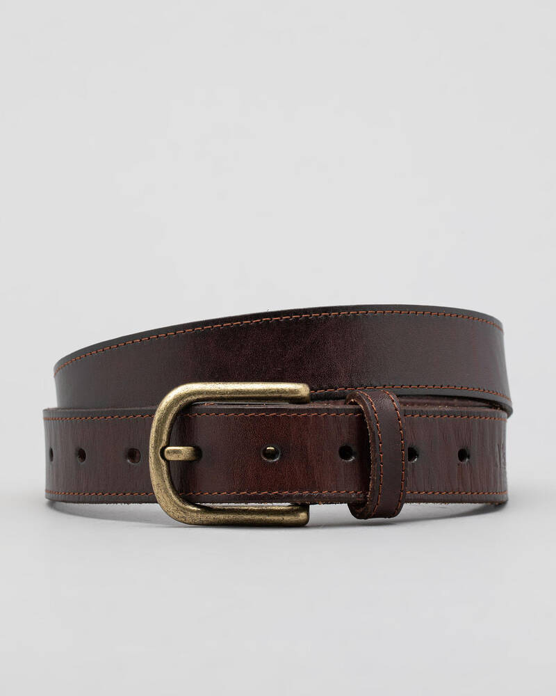 Afends Everyday Leather Belt for Mens