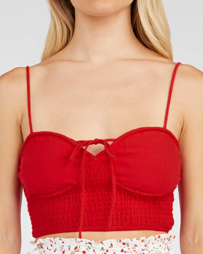 Mooloola Hannah Crop Top for Womens
