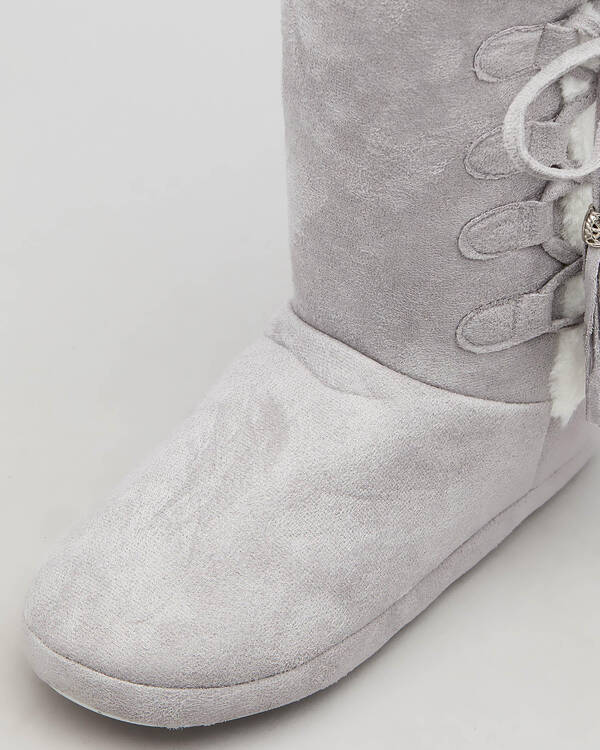 Sleepy Squirrel Jamie Slipper Boots for Womens