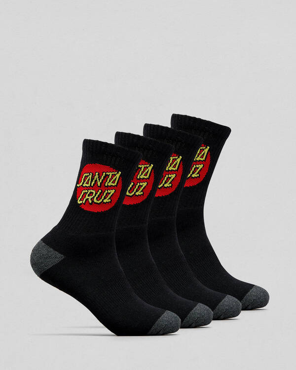 Santa Cruz Yth Sock 4pk for Mens