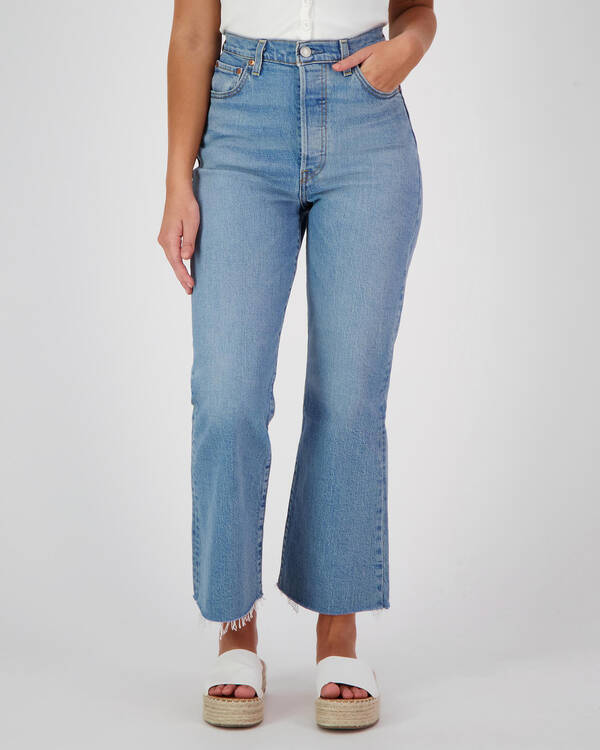 Levi's Ribcage Crop Flare Jeans for Womens