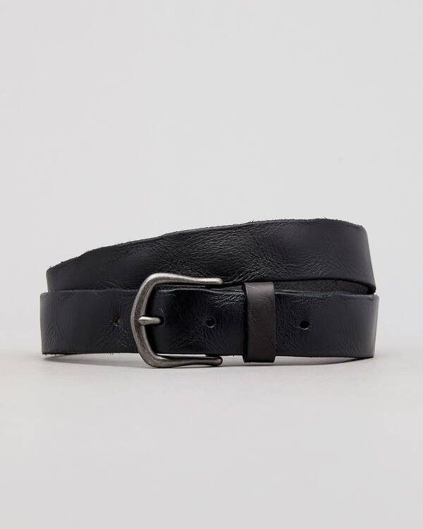 Rusty Knocks Leather Belt for Mens