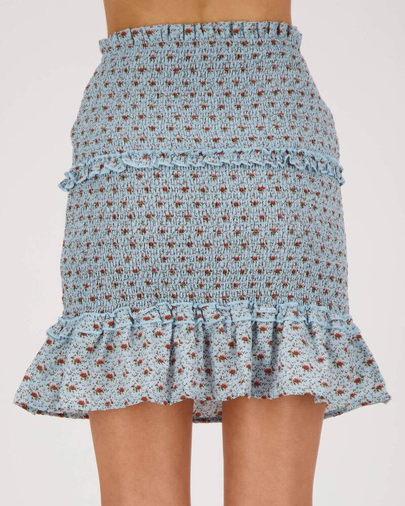 Red Berry Riya Skirt for Womens