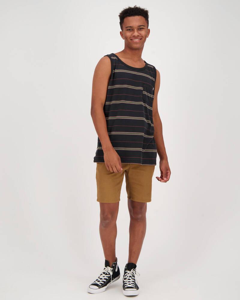 Hurley Dri-fit Harvey Stripe Tank for Mens