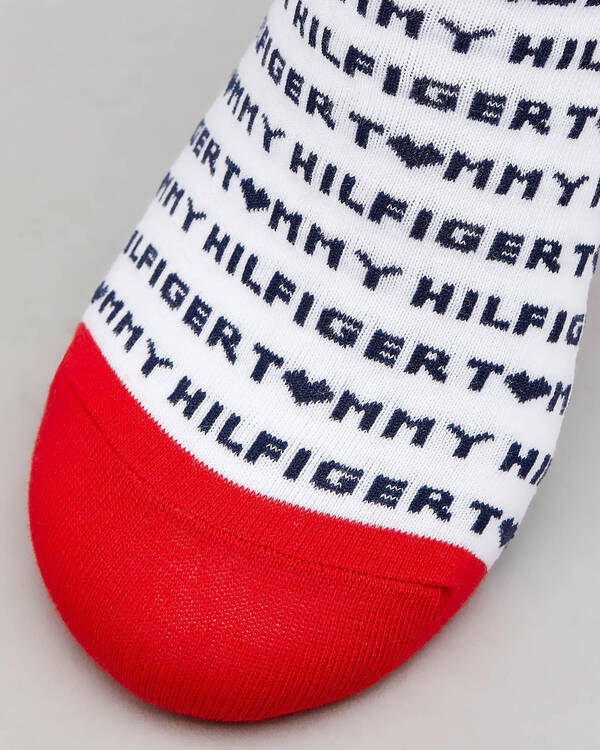 Tommy Hilfiger Womens Tommy Heart Sock Pack for Womens
