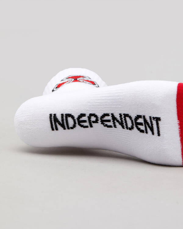Independent Youth OG Cross Socks 4 Pack for Mens