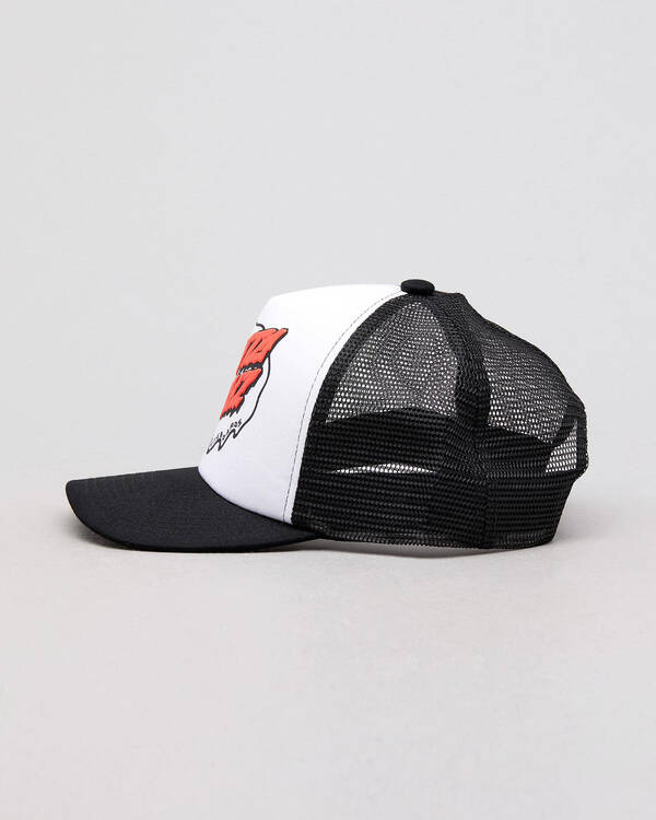 Santa Cruz Boys' Melting Dot Trucker Cap for Mens