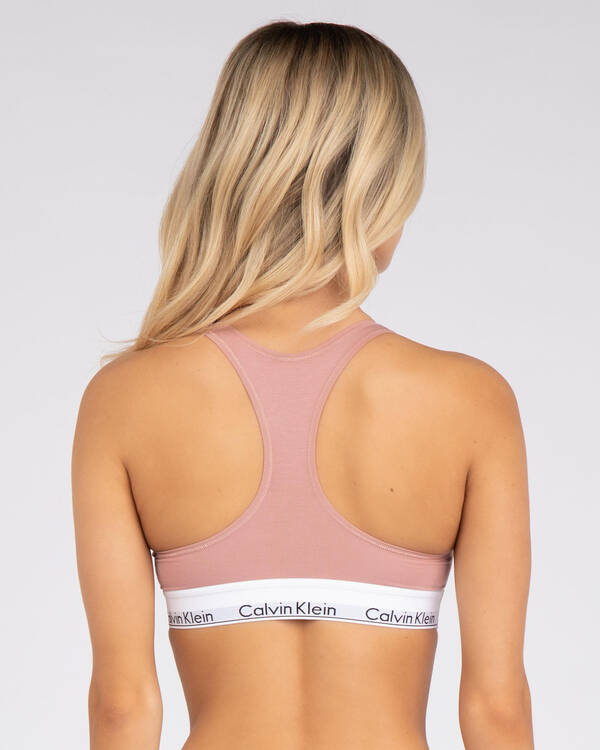 Calvin Klein Cotton Unlined Bralette for Womens