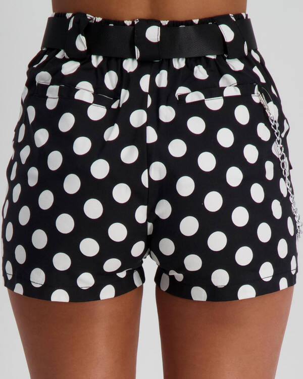 Ava And Ever Polka Dot Shorts for Womens