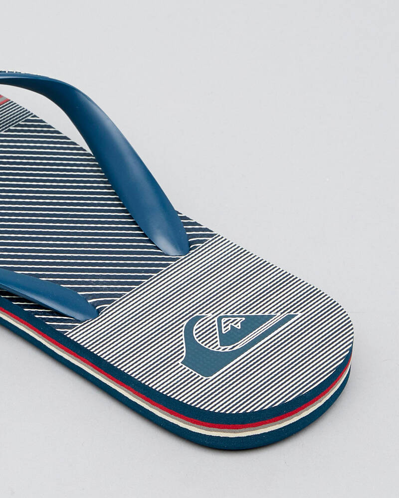 Quiksilver Molokai Fluid Force II Thongs for Mens