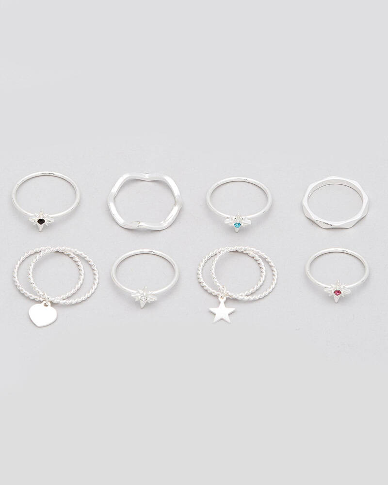 Karyn In LA Celeste Ring Pack for Womens
