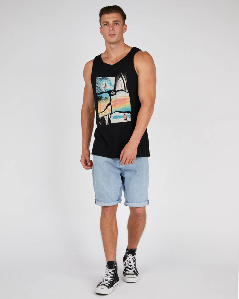Quiksilver Torn Apart Tank for Mens