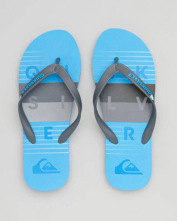 Quiksilver Molokai Aussie Block Thongs for Mens