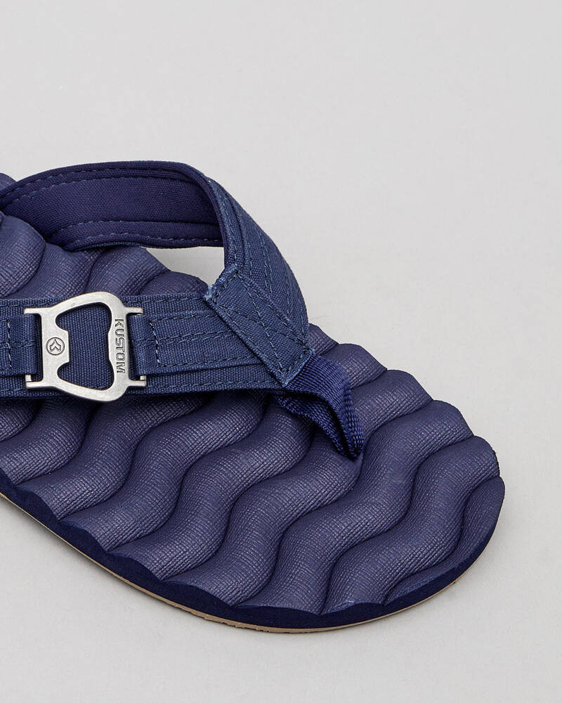 Kustom Corona Hummer Bottlo Thongs for Mens