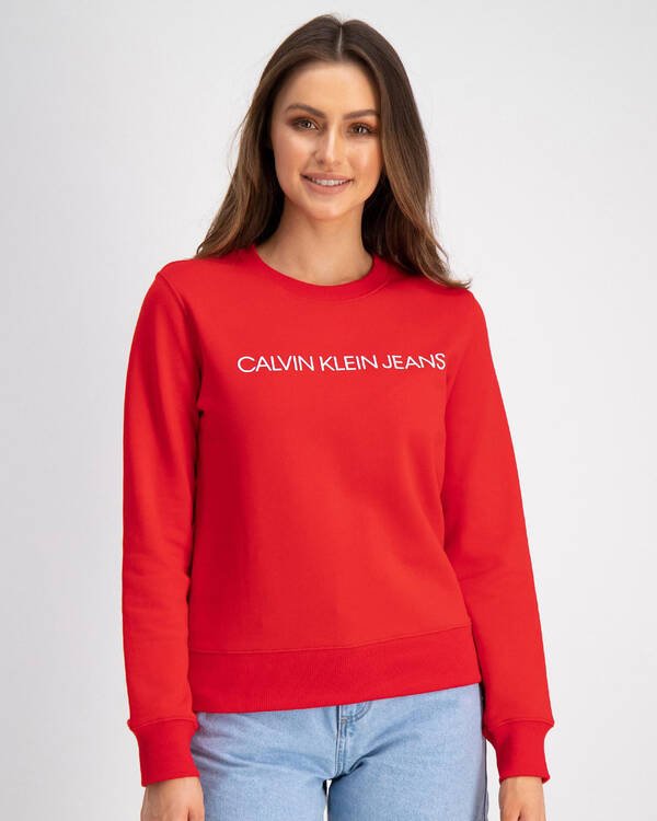 Calvin Klein Jeans Institutional Regular Sweatshirt for Womens