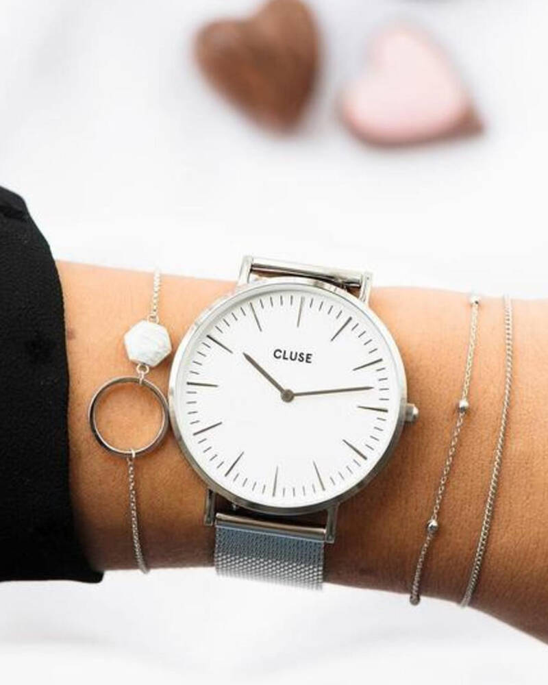 CLUSE La Boheme Mesh Watch for Womens