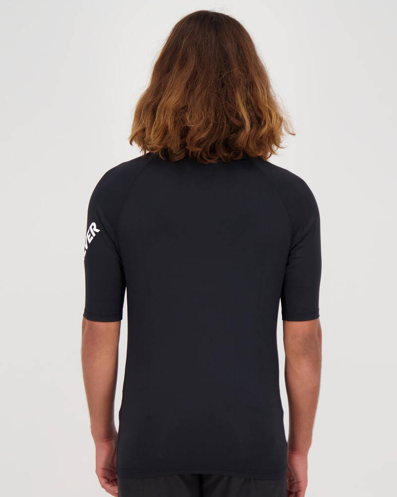 Quiksilver Mens' All Time Short Sleeve Rash Vest for Mens