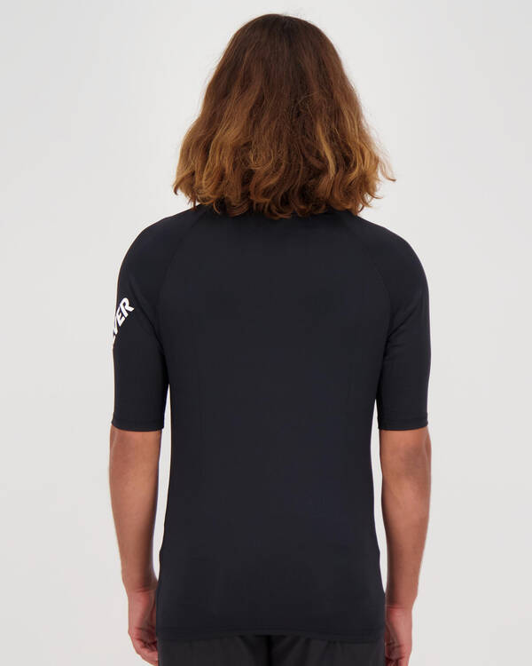 Quiksilver Mens' All Time Short Sleeve Rash Vest for Mens