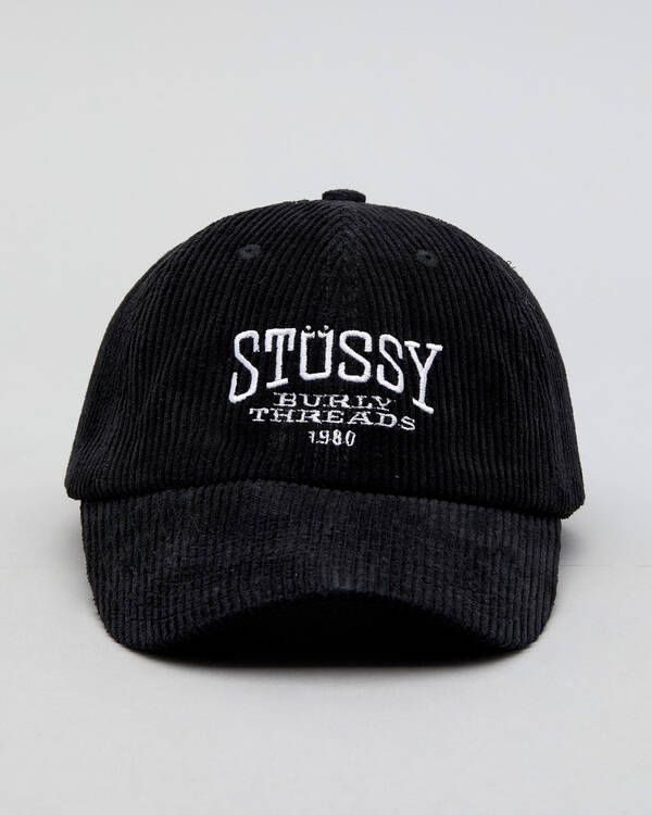 Stussy Burly Threads Cord Low Pro Cap for Mens