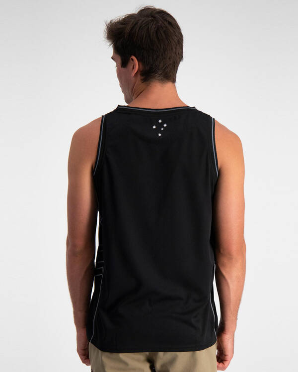 Dexter Patriotic Mesh Singlet for Mens
