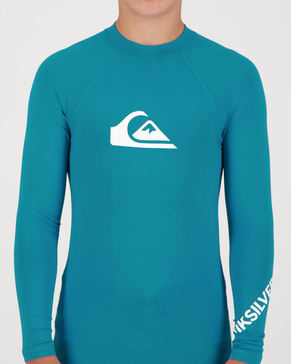 Quiksilver Boys' All Time Long Sleeve Rash Vest for Mens