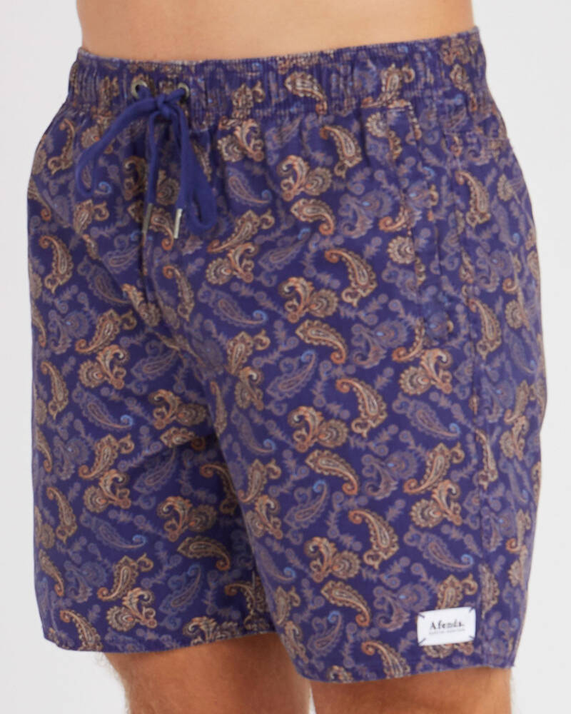 Afends Baywatch Elastic Shorts for Mens