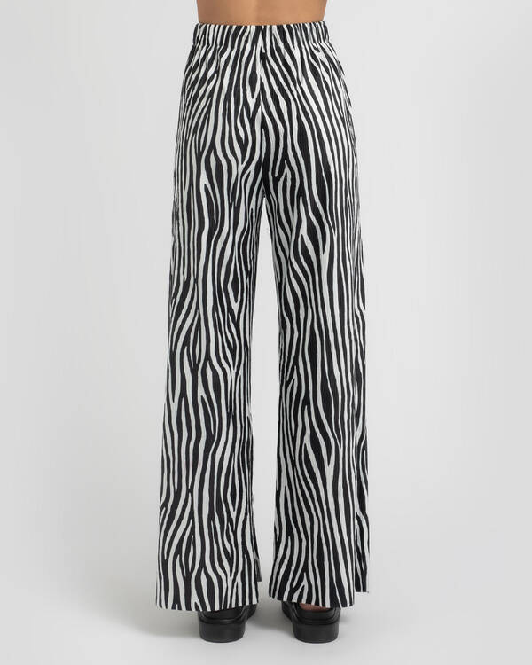 Red Berry Paris Pants for Womens