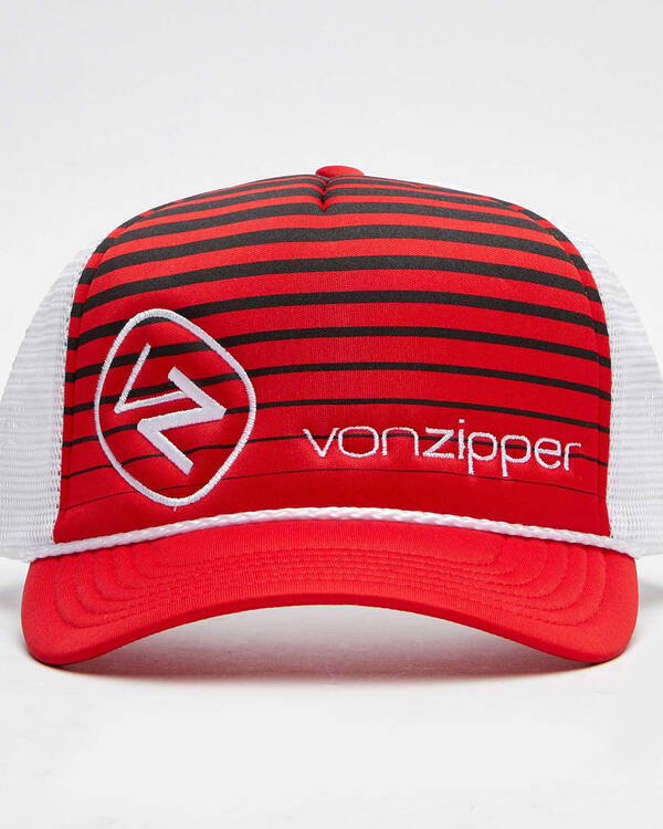 VonZipper Zipper Moby Coloured Lines Trucker Cap for Mens