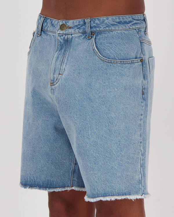 Rhythm Vintage Denim Walk Shorts for Mens